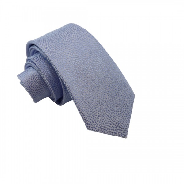 Γαμπριάτικες γραβάτες - Γραβάτα Baby Blue Design 6/7.5εκ. Γραβάτες